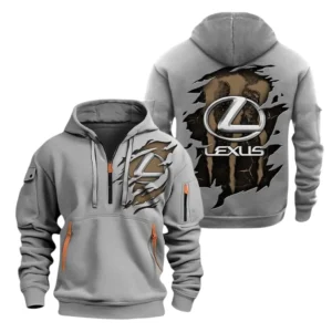 Lexus Half Zip Hoodie, Sports Hooded Multi-Pockets TN070325Y25QZ2HCT2LEX