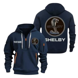Shelby Half Zip Hoodie, Sports Hooded Multi-Pocket, Custom Name TN100325Y25QZ2HCT3SHE
