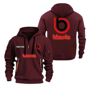 Bimota Motorcycles Half Zip Hoodie, Sports Hooded Multi-Pocket, Custom Name TN0030325Y25QZ2HCT1BIM