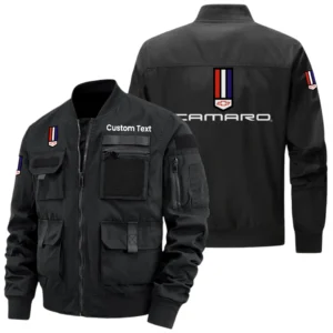Chevrolet Camaro Exclusive Logo Jacket x Baseball Collar Style Multiple Pockets Men’s Hiking Outdoor Jacket Custom Name HIHI150325Y40JCXCHC