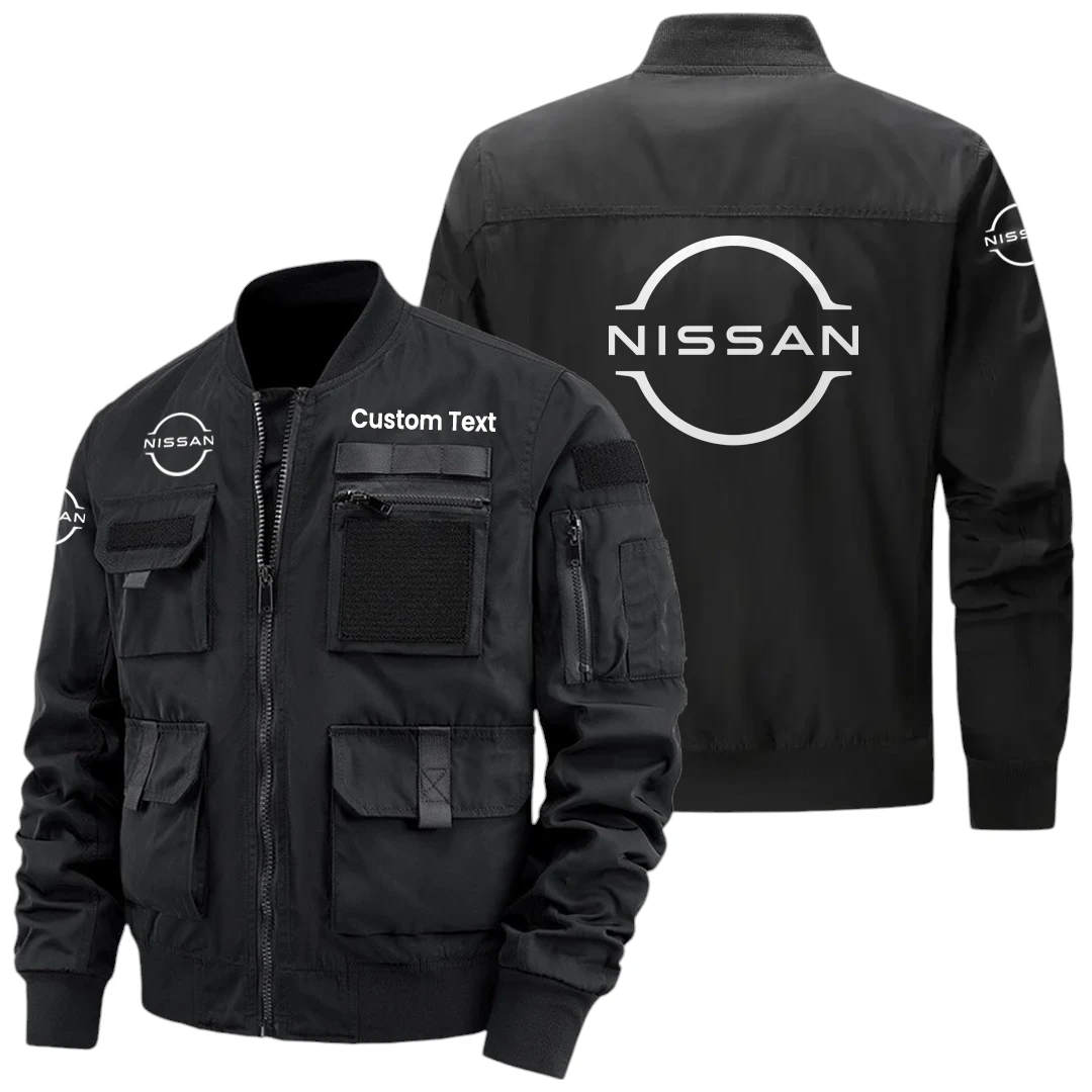 Nissan Exclusive Logo Jacket x Baseball Collar Style Multiple Pockets Men’s Hiking Outdoor Jacket Custom Name HIHI160325Y40JCXNIS Nissan Exclusive Logo Jacket x Baseball Collar Style Multiple Pockets Men’s Hiking Outdoor Jacket Custom Name HIHI160325Y40JCXNIS