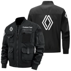 Renault Exclusive Logo Jacket x Baseball Collar Style Multiple Pockets Men’s Hiking Outdoor Jacket Custom Name HIHI170325Y40JCXREN