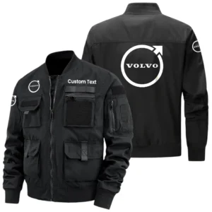 Volvo Exclusive Logo Jacket x Baseball Collar Style Multiple Pockets Men’s Hiking Outdoor Jacket Custom Name HIHI170325Y40JCXVOV