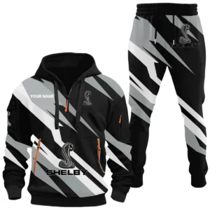 Shelby Half Zip Hoodie x Long Pants Set All-over Print, Custom Name HIHI130525Y26QZ3HSHE