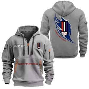 Chevrolet Camaro Half Zip Hoodie, Sport Hooded Multi-Pocket, Custom Name TN260525Y25QZ2HCT1CHC