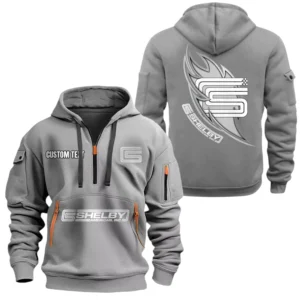 Carroll Shelby Half Zip Hoodie, Sport Hooded Multi-Pocket, Custom Name TN260525Y25QZ2HCT1SHE