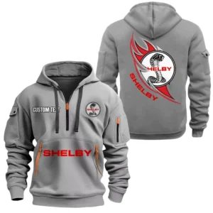 Shelby Half Zip Hoodie Sports Hooded Multi-Pocket, Custom Name TN040625Y25QZ2HCT1SHE