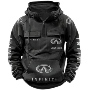Infiniti Quarter Zip Hoodie Sports Hoodie Multi-Pockets Custom Name TN020625Y41HJRCT1INF