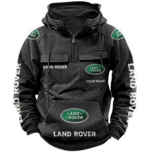 Land Rover Quarter Zip Hoodie Sports Hoodie Multi-Pockets Custom Name TN020625Y41HJRCT1LAR