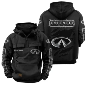 Infiniti Quarter Zip Hoodie Sports Hoodie Multi-Pockets Custom Name TN020625Y41HJRCT2INF