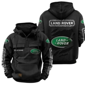 Land Rover Quarter Zip Hoodie Sports Hoodie Multi-Pockets Custom Name TN020625Y41HJRCT3LAR