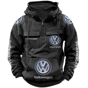 Volkswagen Quarter Zip Hoodie Sports Hoodie Multi-Pockets Custom Name TN040625Y41HJRCT1VOL