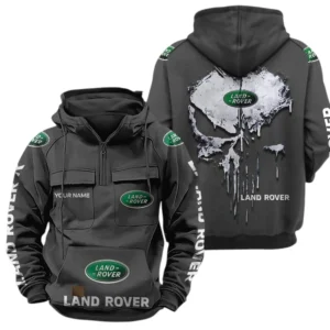 Land Rover Quarter Zip Hoodie Sports Hoodie Multi-Pockets Custom Name TN020625Y41HJRCT2LAR