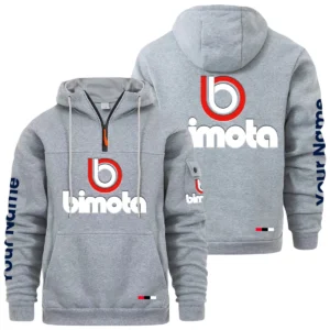 Bimota Quarter Zip Pullover Hoodie Custom Name
