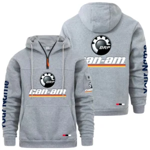 Can Am BRP Quarter Zip Pullover Hoodie Custom Name