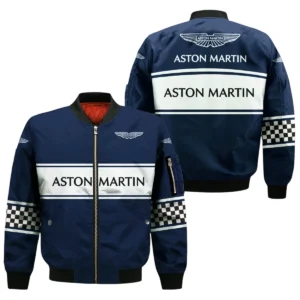 Aston Martin All Over Prints Bomber Jacket