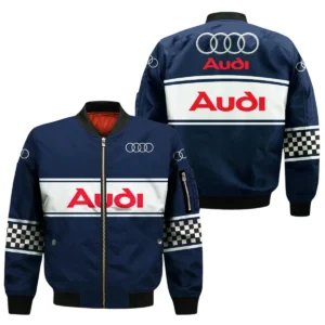Audi All Over Prints Bomber Jacket