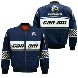 Can Am BRP All Over Prints Bomber Jacket
