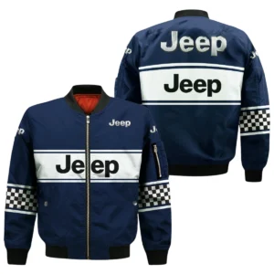 Jeep All Over Prints Bomber Jacket