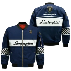 Lamborghini All Over Prints Bomber Jacket