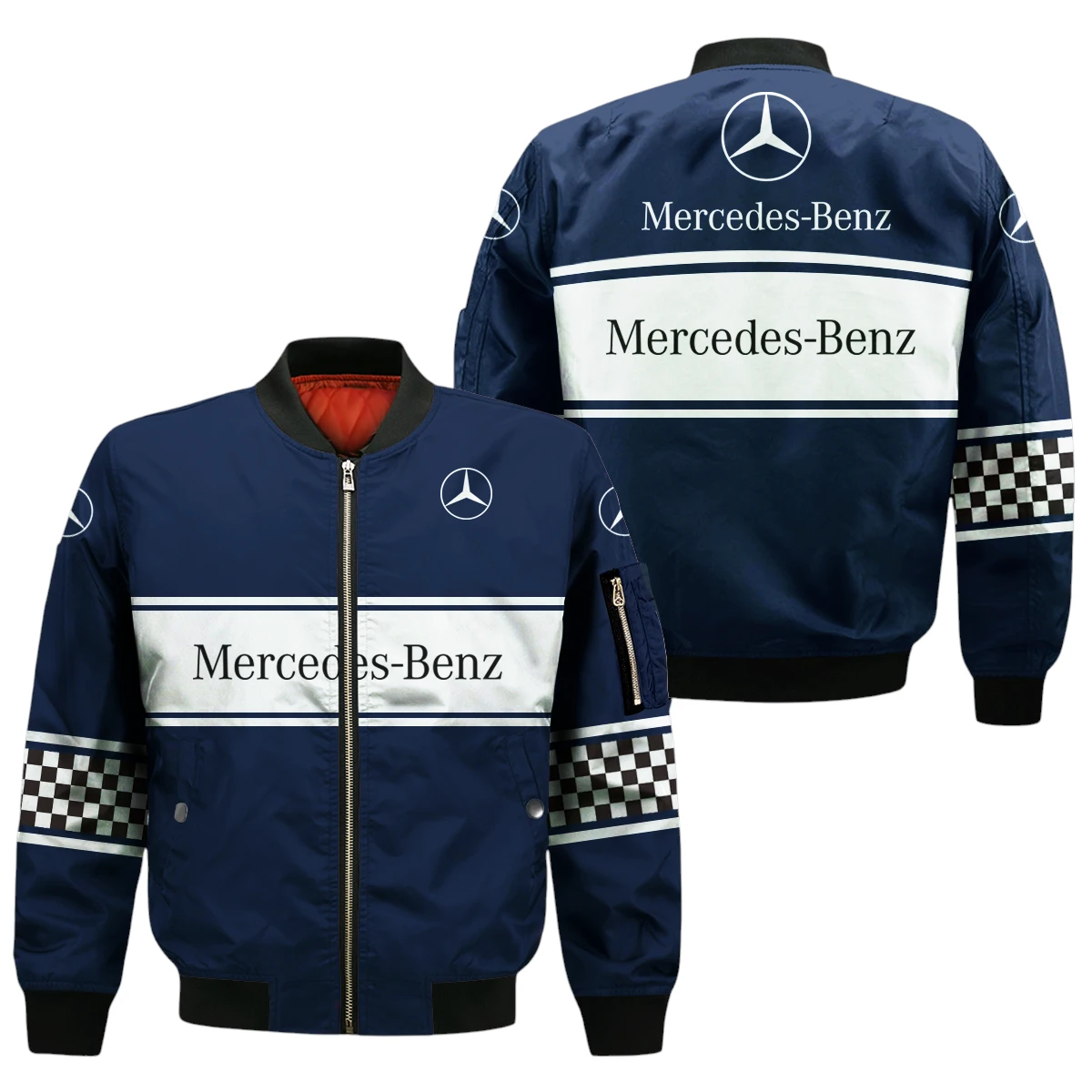 Mercedes-Benz All Over Prints Bomber Jacket Mercedes-Benz All Over Prints Bomber Jacket