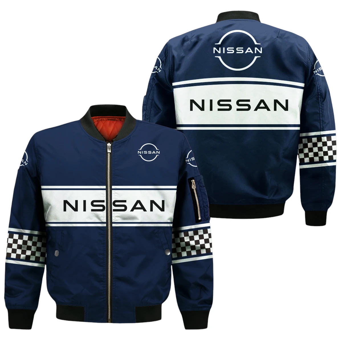 Nissan All Over Prints Bomber Jacket Nissan All Over Prints Bomber Jacket