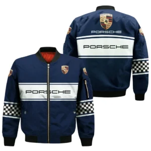 Porsche All Over Prints Bomber Jacket