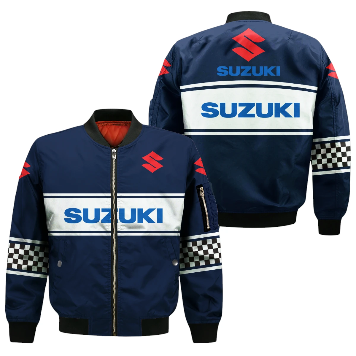 Suzuki All Over Prints Bomber Jacket Suzuki All Over Prints Bomber Jacket