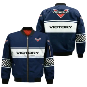 Victory Motorcycles All Over Prints Bomber Jacket