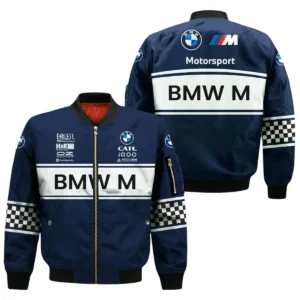 BMW M Motorsport Racing All Over Prints Bomber Jacket