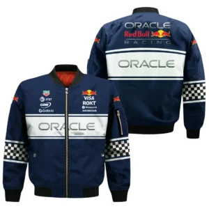 Oracle Red Bull Racing All Over Prints Bomber Jacket