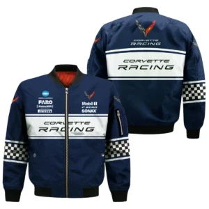 Corvette Racing All Over Prints Bomber Jacket