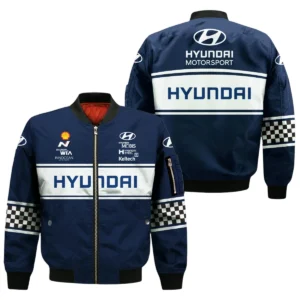 Hyundai Motorsport Racing All Over Prints Bomber Jacket