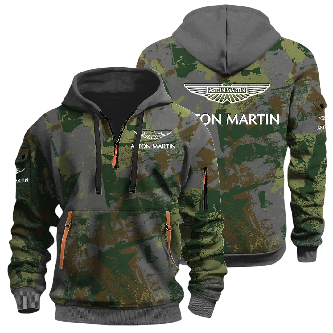 Aston Martin Half Zip Hoodie All Over Prints Sports Hoodie Style Custom Name Aston Martin Half Zip Hoodie All Over Prints Sports Hoodie Style Custom Name