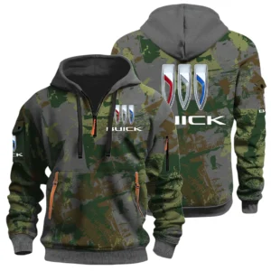 Buick Half Zip Hoodie All Over Prints Sports Hoodie Style Custom Name