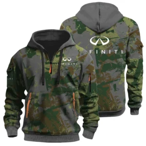 Infiniti Half Zip Hoodie All Over Prints Sports Hoodie Style Custom Name