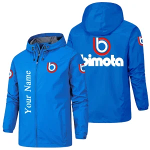 Bimota Hooded Windbreaker Jacket Custom Name
