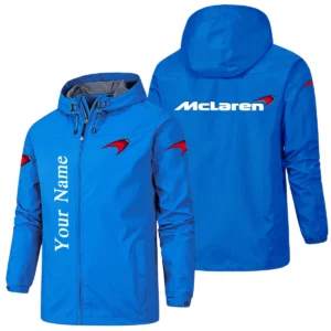 McLaren Hooded Windbreaker Jacket Custom Name
