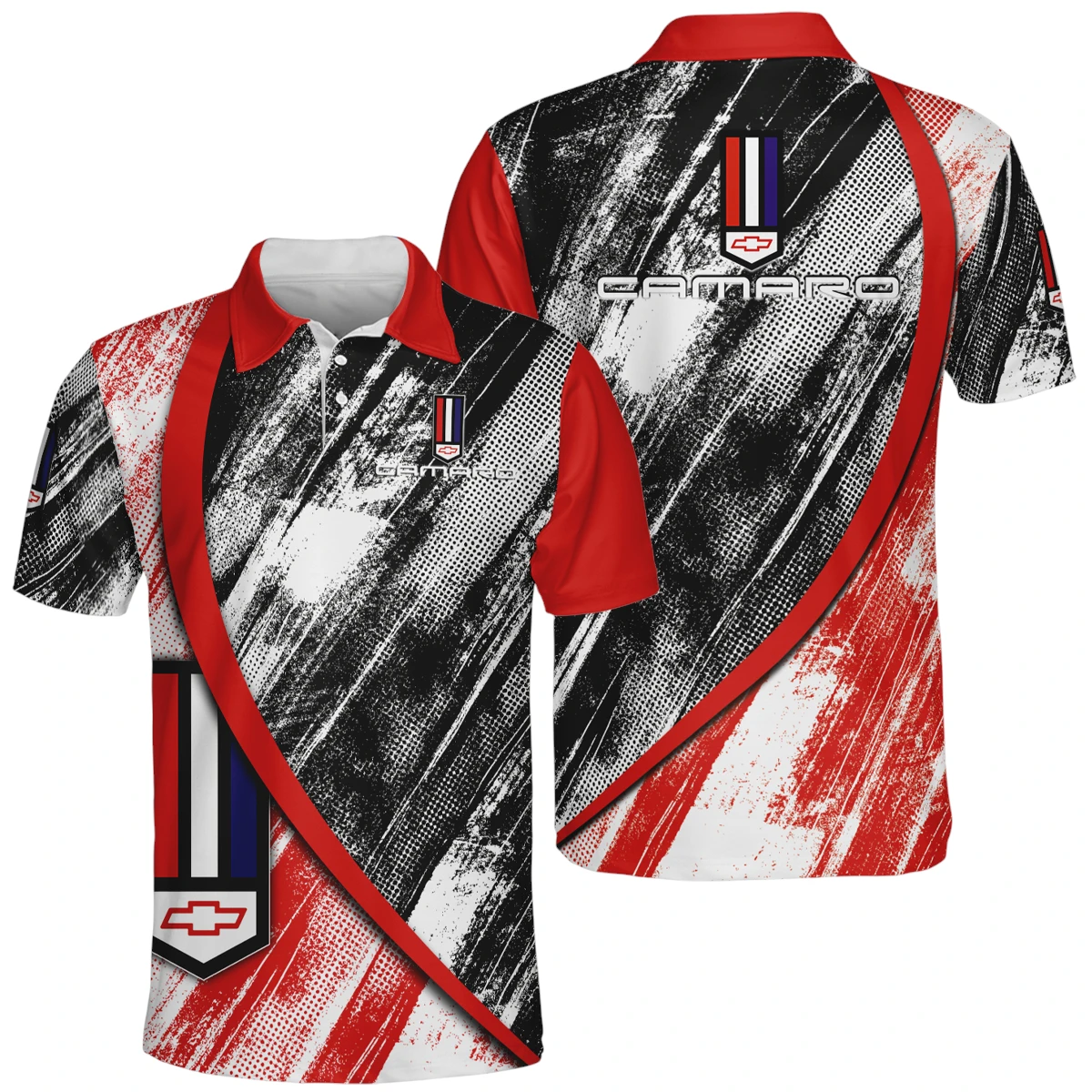 Chevrolet Camaro Polo All Over Prints Chevrolet Camaro Polo All Over Prints