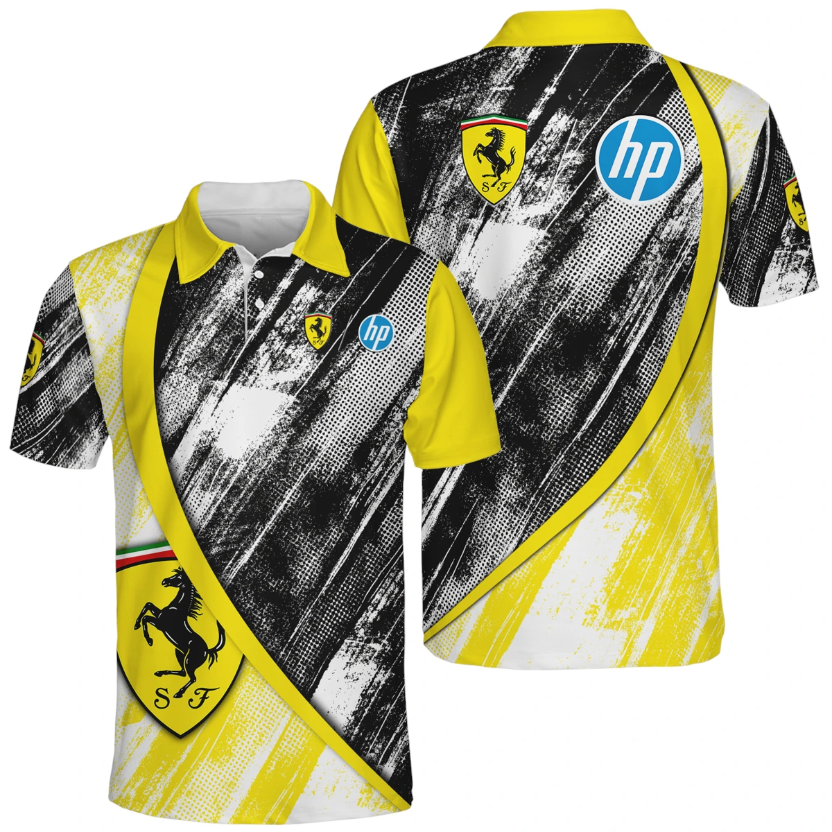 Scuderia Ferrari HP Racing Polo All Over Prints Scuderia Ferrari HP Racing Polo All Over Prints