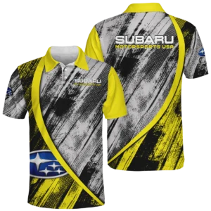 Subaru Motorsports USA Racing Polo All Over Prints