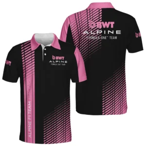 Alpine F1 Team Racing Polo All Over Prints Gift For Fan