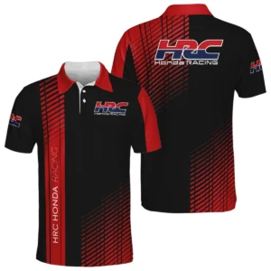 HRC Honda Racing Polo All Over Prints Gift For Fan
