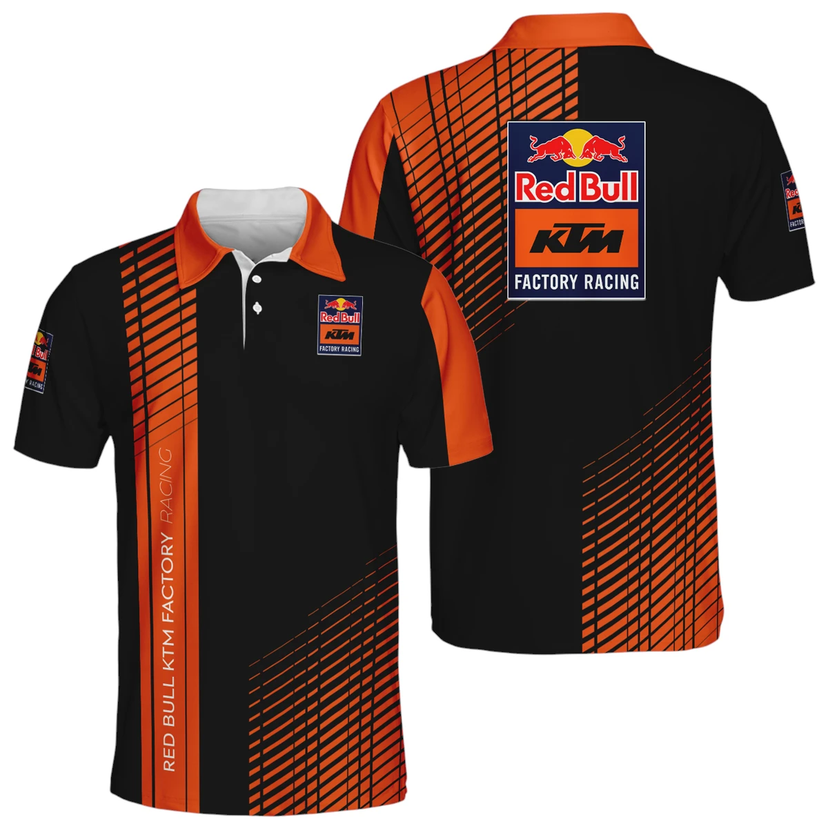 Red Bull KTM Factory Racing Polo All Over Prints Gift For Fan Red Bull KTM Factory Racing Polo All Over Prints Gift For Fan