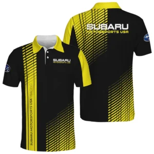 Subaru Motorsports USA Racing Polo All Over Prints Gift For Fan