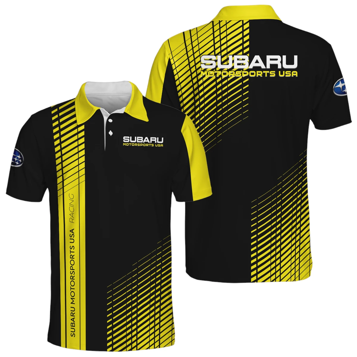Subaru Motorsports USA Racing Polo All Over Prints Gift For Fan Subaru Motorsports USA Racing Polo All Over Prints Gift For Fan