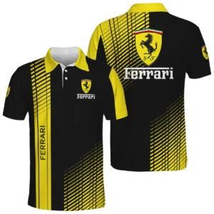 Ferrari Polo All Over Prints Gift For Fan