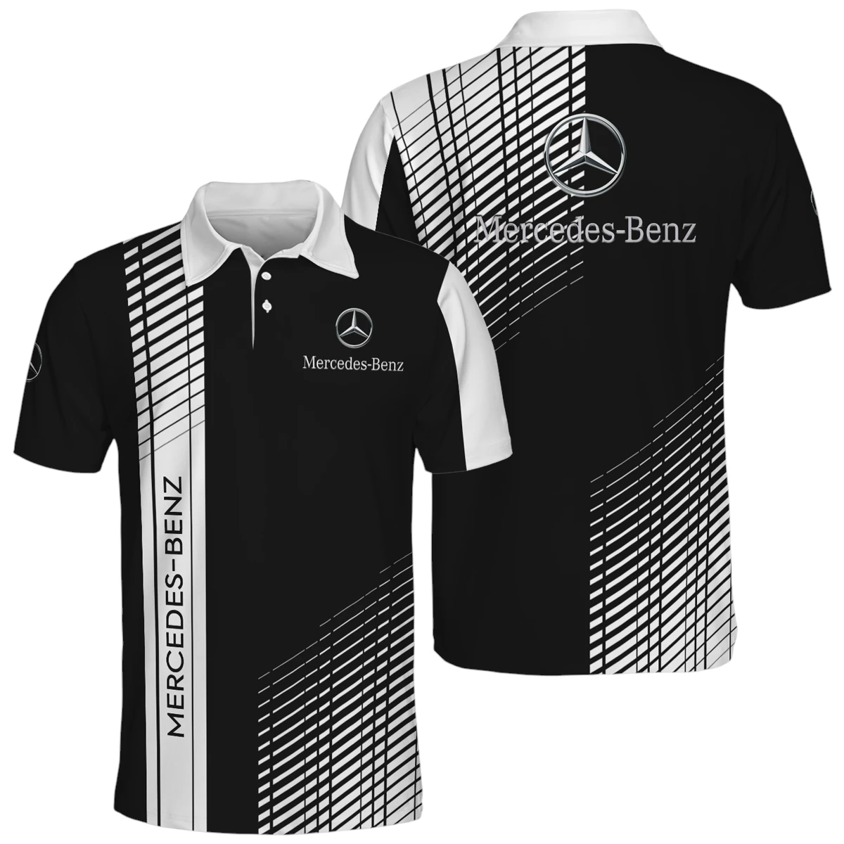 Mercedes-Benz Polo All Over Prints Gift For Fan Mercedes-Benz Polo All Over Prints Gift For Fan